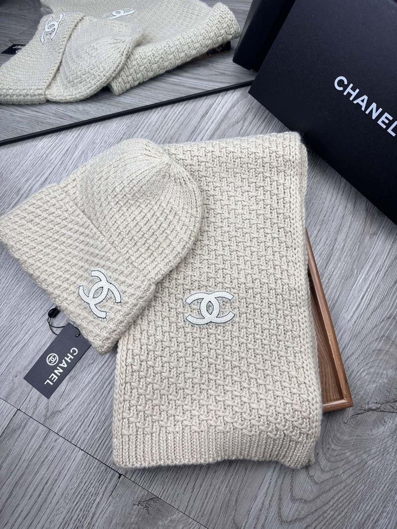 Chanel Caps Scarfs